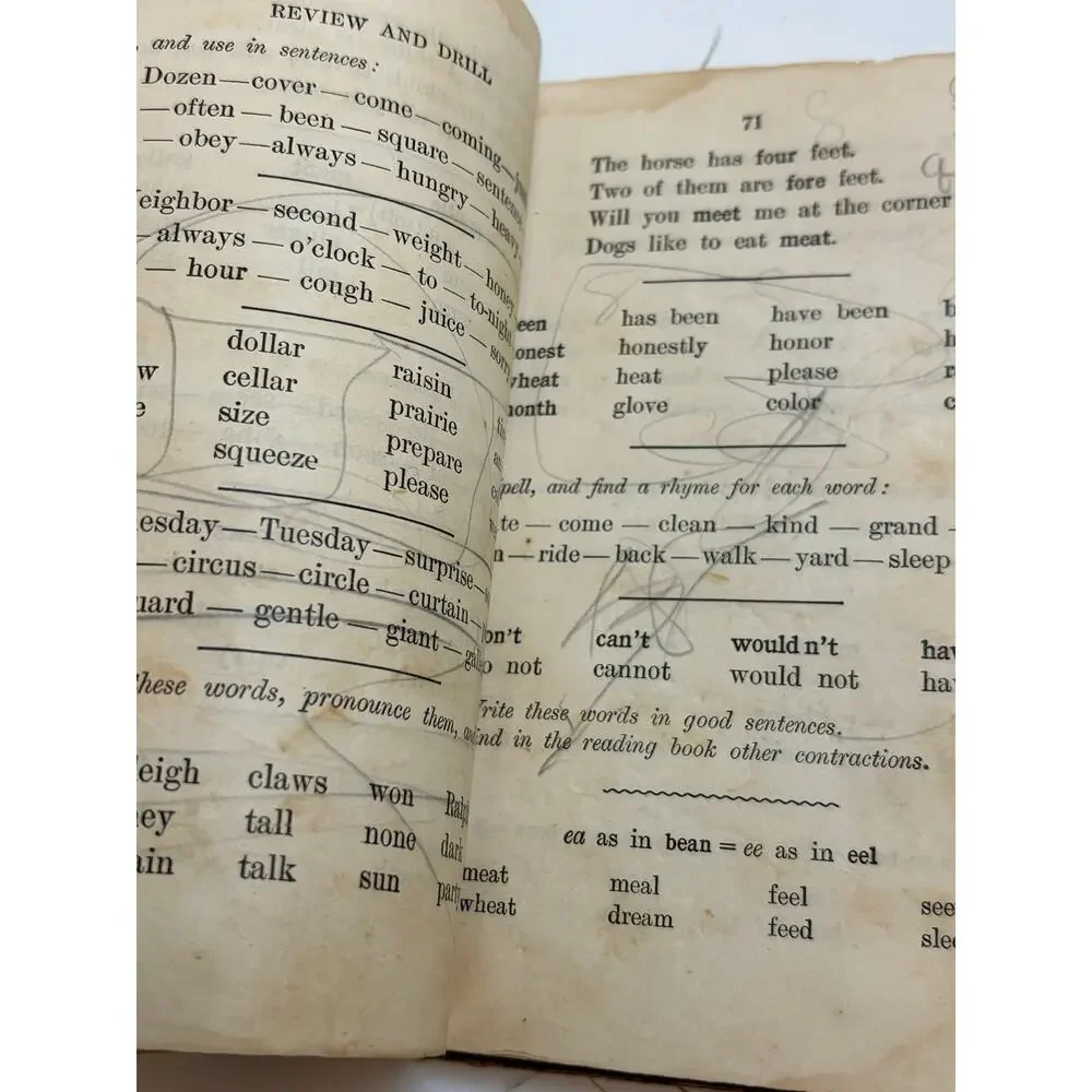 The Mastery of Words Sarah Louise Arnold 1920 Antique Educational Book